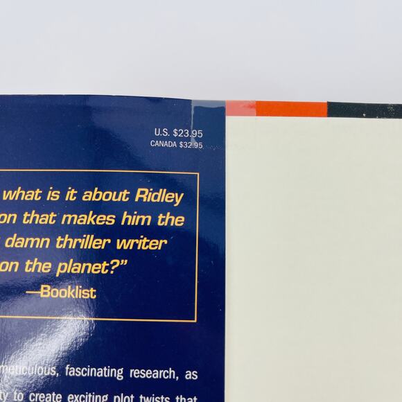 Middle of Nowhere novel, hardcover book by Ridley Pearson - Good Used Condition - Picture 12 of 12